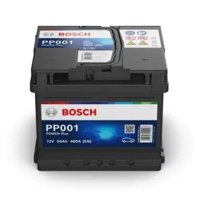 Bosch Power Plus 50Ah 480A jobb+ 0092PP0010 akkumulátor
