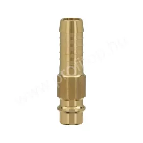 Levegő gyorscsatlakozó dugó tömlővéggel 6mm