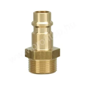 Levegő gyorscsatlakozó dugó 1/2" külső menettel