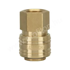 Levegő gyorscsatlakozó aljzat 1/4" belső menettel