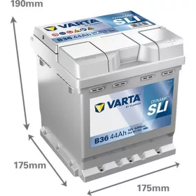 Varta Dynamic SLI 44Ah 420A jobb+ 544401042K262 akkumulátor