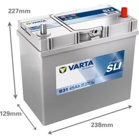   Varta Dynamic SLI 45Ah 330A jobb+ (vékony sarus) 545155033K262 akkumulátor
