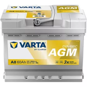   Varta Dynamic AGM 60Ah 680A Start-Stop jobb+ 560901068K262 akkumulátor