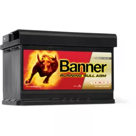 Banner Running Bull AGM  70Ah jobb+ 57001 akkumulátor