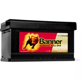 Banner Running Bull EFB 75Ah jobb+ 57512 akkumulátor