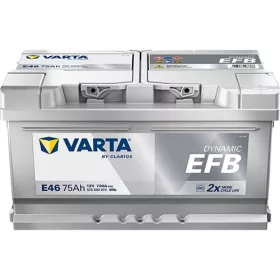   Varta Dynamic EFB 75Ah 730A Start-Stop jobb+ 575500073K262 akkumulátor