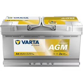  Varta Dynamic AGM 95Ah Start-Stop jobb+ 595901085K262 akkumulátor