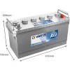 Varta PROmotive SLI 100Ah 600A jobb+ akkumulátor 600047060K182