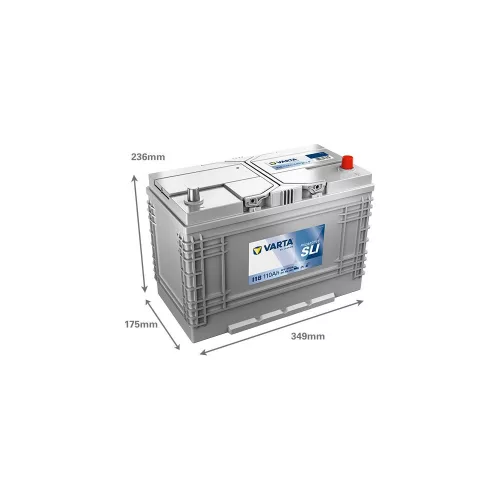 Varta PROmotive SLI 110Ah 680A jobb+ akkumulátor 610404068K182