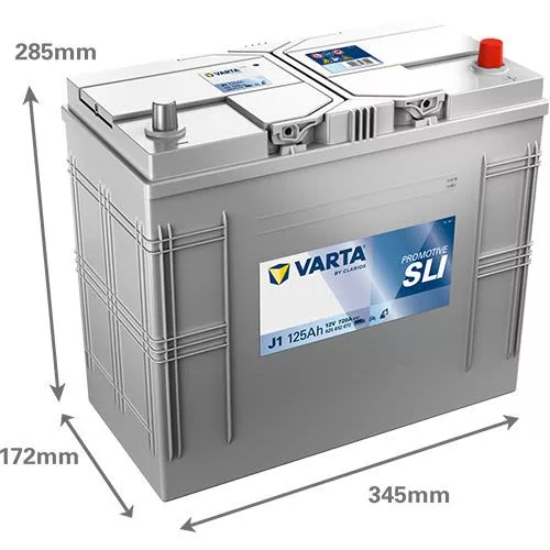 Varta PROmotive SLI 125Ah jobb+ akkumulátor 625012072K182