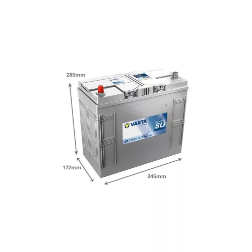Varta PROmotive SLI 125Ah bal+ akkumulátor 625014072K182