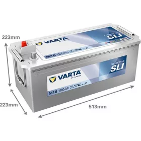 Varta PROmotive SLI 180Ah 1000A akkumulátor 680108100K182