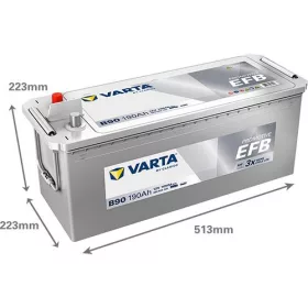 Varta PROmotive EFB 190Ah akkumulátor 690500105K182