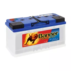 Banner Energy Bull 100Ah jobb + munka akkumulátor 95751