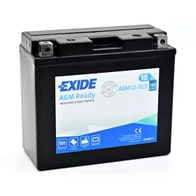 Exide 12V 10Ah AGM bal+ AGM12-10.5 akkumulátor