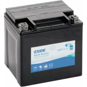 Exide 12V 30Ah AGM 12-31 jobb+ akkumulátor