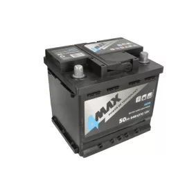 4MAX 50Ah 540A jobb+ Start-Stop AGM akkumulátor