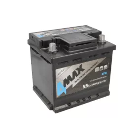 4MAX 55Ah 540A jobb+ Start-Stop EFB akkumulátor