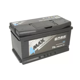 4MAX 75Ah 780A jobb+ Start-Stop EFB akkumulátor