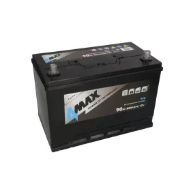4MAX 90Ah 850A jobb+ Start-Stop EFB akkumulátor
