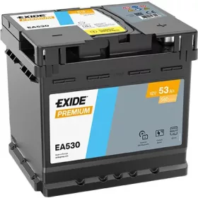 EXIDE Premium 53Ah jobb+ EA530 akkumulátor