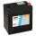 Exide Excell 35Ah jobb+ vékony sarus akkumulátor EB356