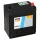Exide Excell 35Ah jobb+ vékony sarus akkumulátor EB356A