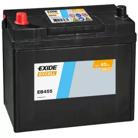 EXIDE Excell 45Ah bal+ akkumulátor EB455