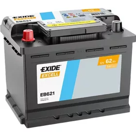 EXIDE Excell 62Ah bal+ EB621 akkumulátor