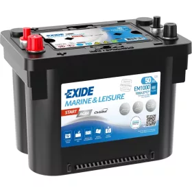 EXIDE Maxxima 50Ah bal+ EM1000 akkumulátor