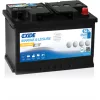 EXIDE GEL 56Ah jobb+ ES650 munka akkumulátor