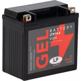Landport GEL 12V 12Ah 205A LTX14-4 akkumulátor 51214