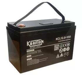   Krafton 100Ah lítium-vasfoszfát LIFEPO4 akkumulátor KCL12-8-100