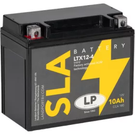 Landport SLA 12V 10Ah 180A bal+ LTX12-4 akkumulátor