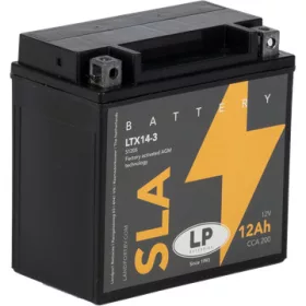 Landport SLA 12V 12Ah jobb+ LTX14-3 akkumulátor