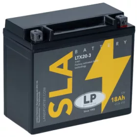 Landport SLA 12V 18Ah jobb+ LTX20-3 akkumulátor