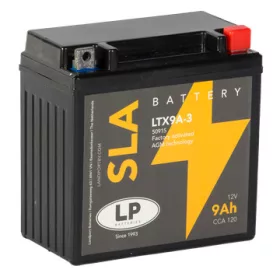 Landport SLA 12V 9Ah 120A jobb+ YTX9A-3/LTX9A-3 akkumulátor