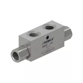 Kettős vezérelt visszacsapó szelep 3/8"-os