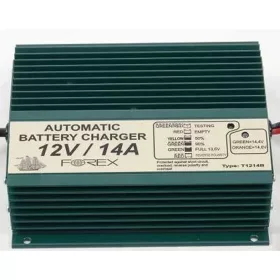 Forex T1214B akkumulátor töltő 12V 14A
