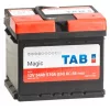 TAB Magic 54Ah 510A jobb+ 55401 akkumulátor