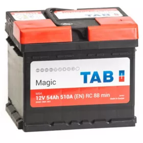 TAB Magic 54Ah 510A jobb+ 55401 akkumulátor