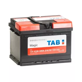 TAB Magic 62Ah 600A jobb+ 56249 akkumulátor