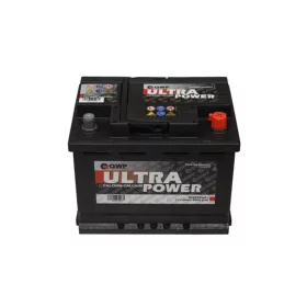 QWP 56Ah 480A jobb+ akkumulátor WEP5560