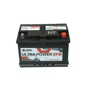 QWP 70Ah 760A Start-Stop EFB jobb + akkumulátor WEP5700EFB