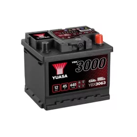 Yuasa 45Ah jobb+ akkumulátor YBX3063