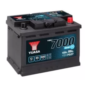 Yuasa 65Ah EFB jobb+ akkumulátor YBX7027