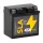 Landport SLA 12V 6Ah 130A jobb+ YTZ7S/LTZ7S akkumulátor